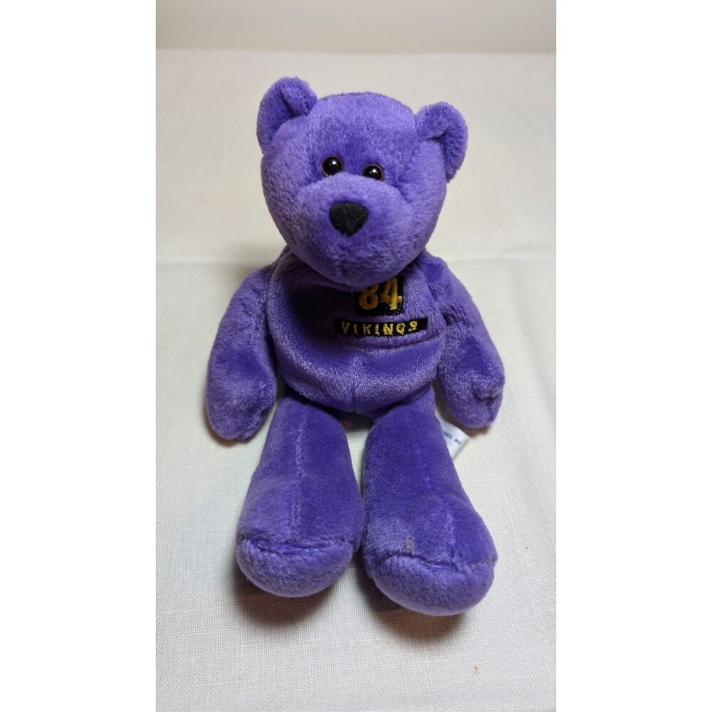 Limited Treasures Minnesota Vikings Randy Moss #84 Purple Little Bear 1998